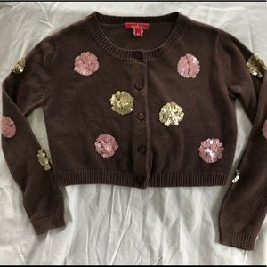 One Kid girls bolero sweater Adorable!